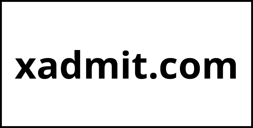 xadmit.com