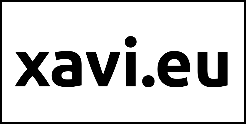 xavi.eu