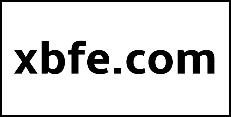 xbfe.com