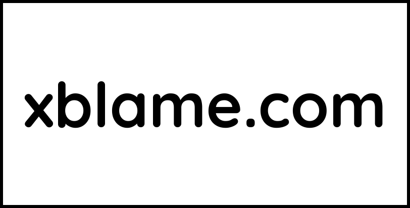 xblame.com