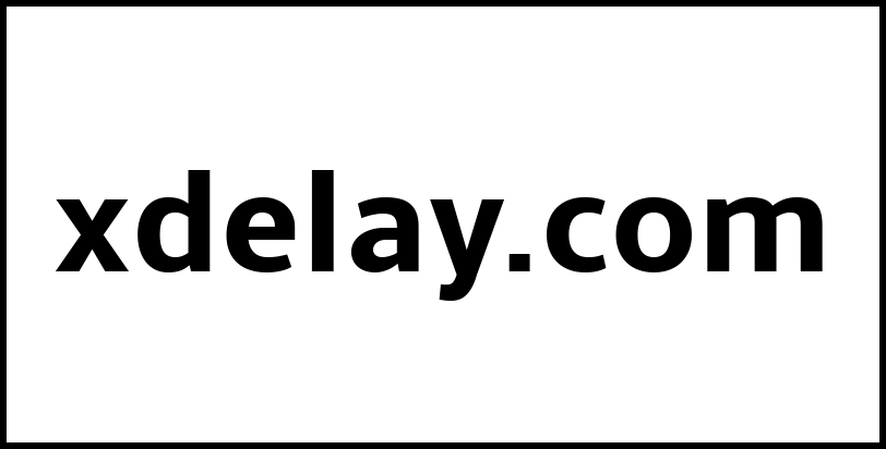 xdelay.com