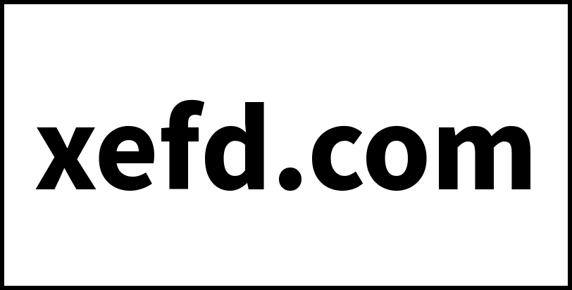 xefd.com