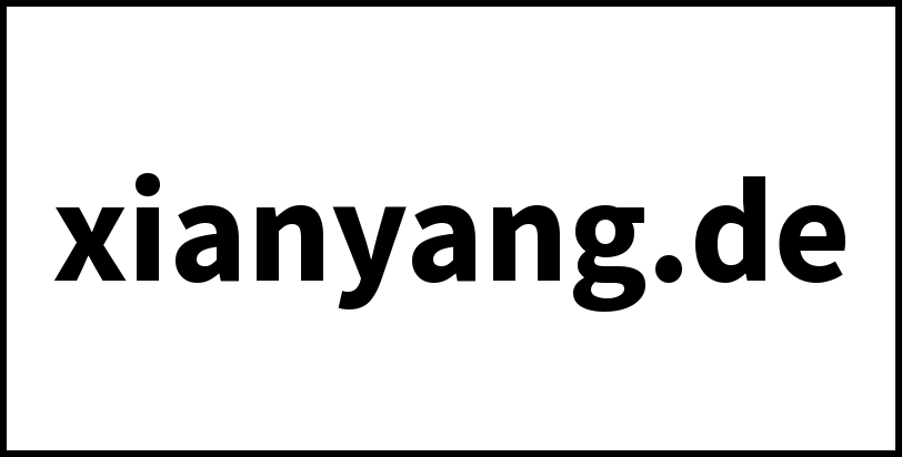 xianyang.de