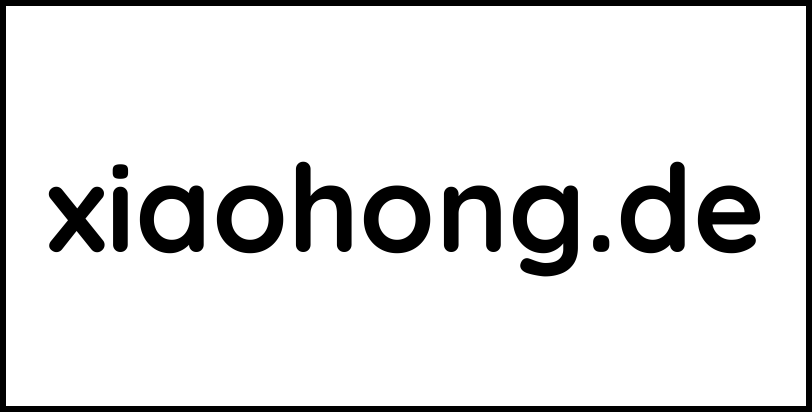 xiaohong.de