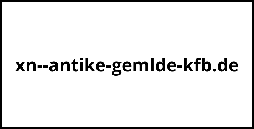 xn--antike-gemlde-kfb.de