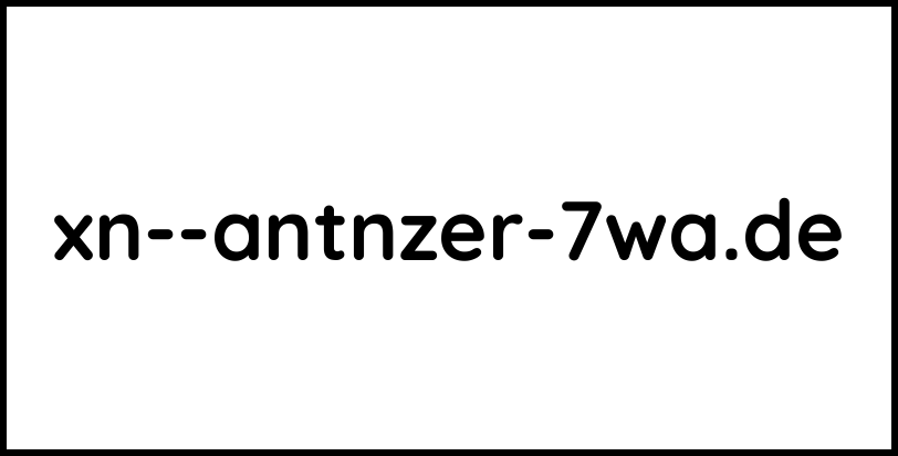 xn--antnzer-7wa.de