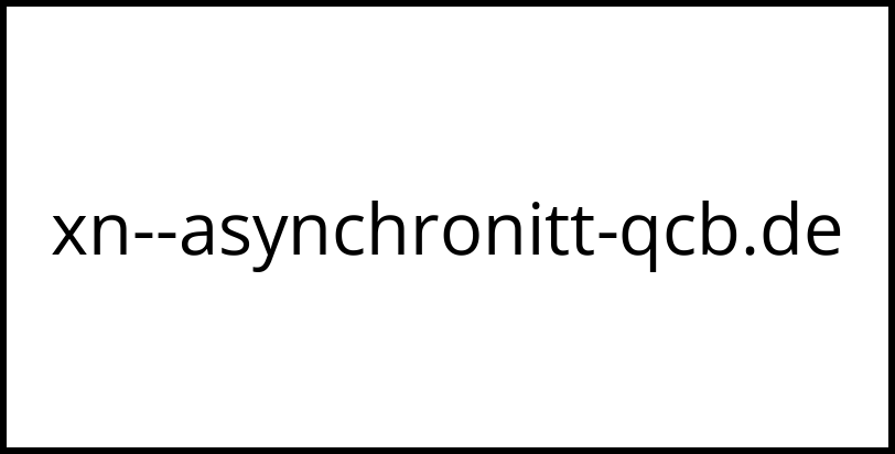 xn--asynchronitt-qcb.de