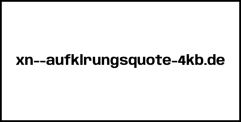 xn--aufklrungsquote-4kb.de