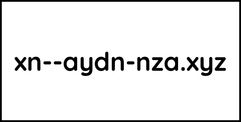 xn--aydn-nza.xyz