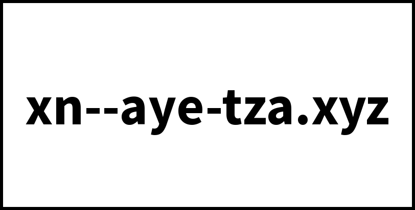 xn--aye-tza.xyz