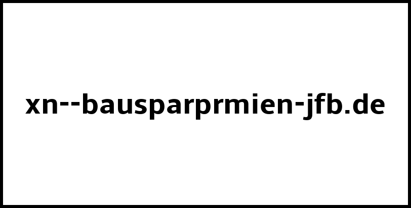 xn--bausparprmien-jfb.de