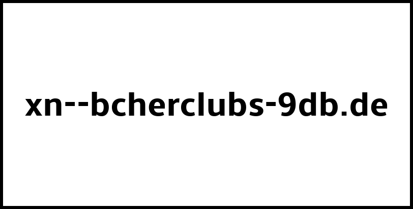 xn--bcherclubs-9db.de