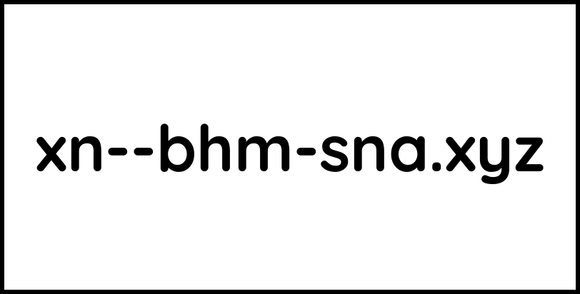 xn--bhm-sna.xyz