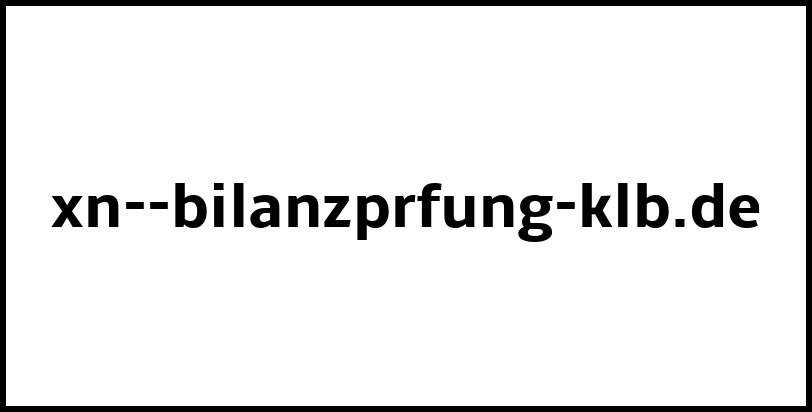 xn--bilanzprfung-klb.de