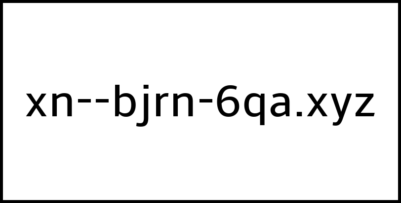 xn--bjrn-6qa.xyz