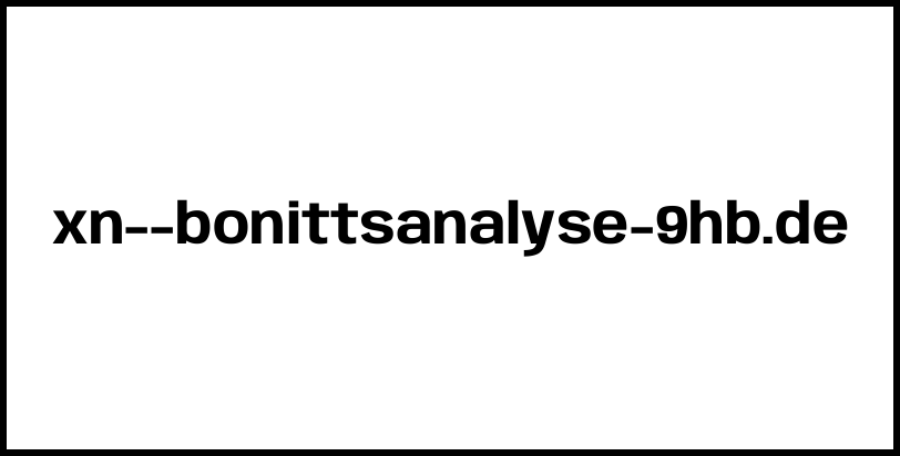 xn--bonittsanalyse-9hb.de