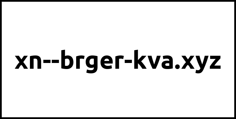 xn--brger-kva.xyz