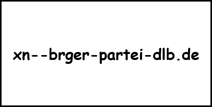 xn--brger-partei-dlb.de