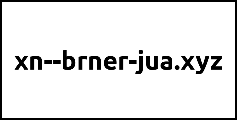 xn--brner-jua.xyz