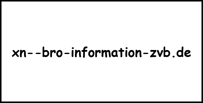 xn--bro-information-zvb.de