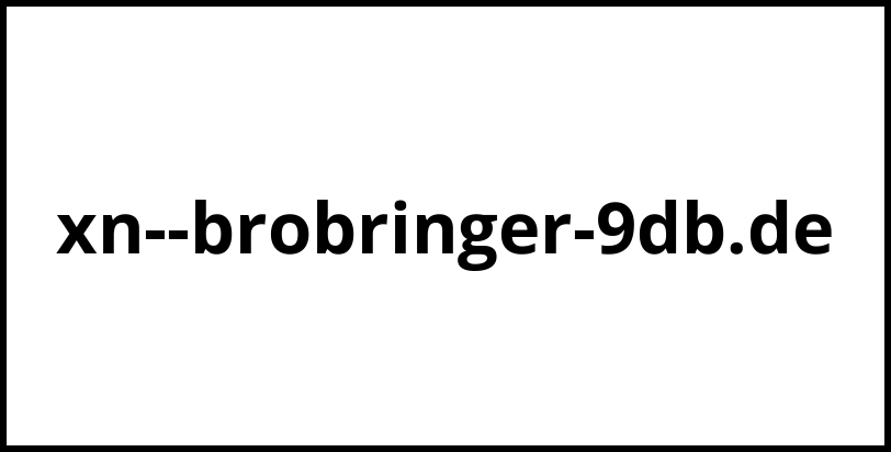 xn--brobringer-9db.de