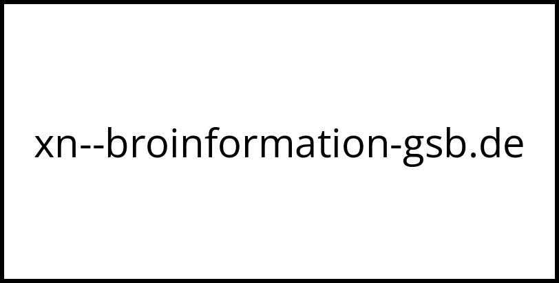 xn--broinformation-gsb.de