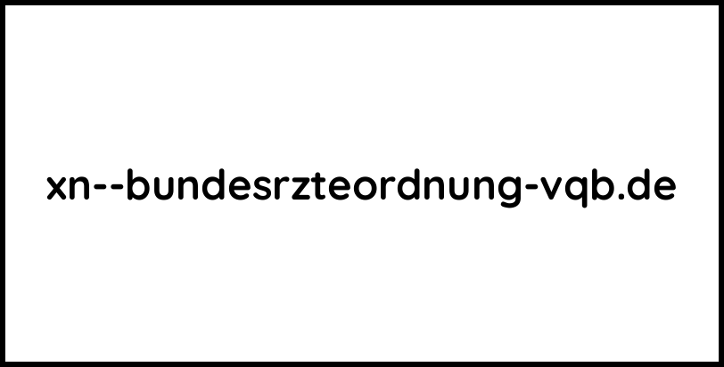 xn--bundesrzteordnung-vqb.de