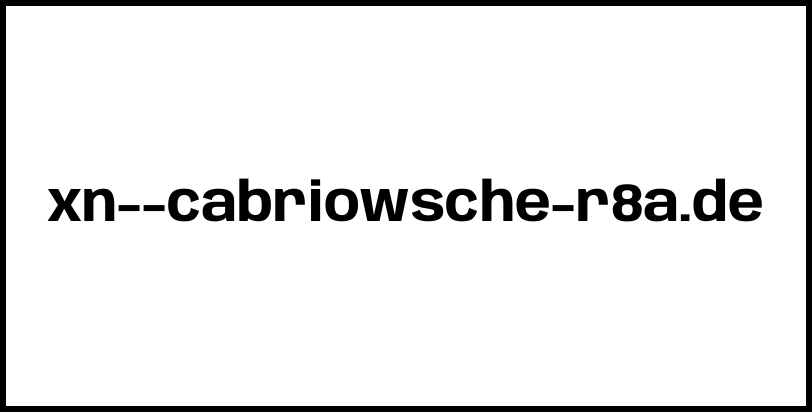 xn--cabriowsche-r8a.de