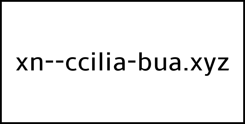 xn--ccilia-bua.xyz