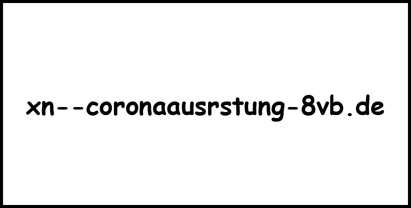 xn--coronaausrstung-8vb.de