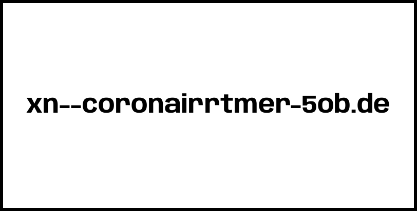 xn--coronairrtmer-5ob.de