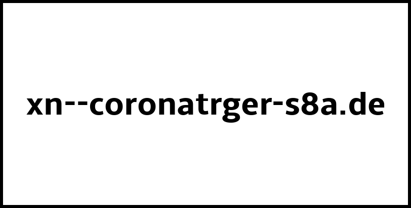 xn--coronatrger-s8a.de