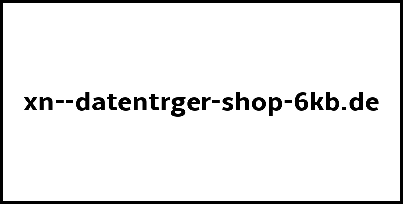 xn--datentrger-shop-6kb.de