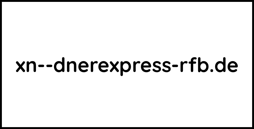 xn--dnerexpress-rfb.de