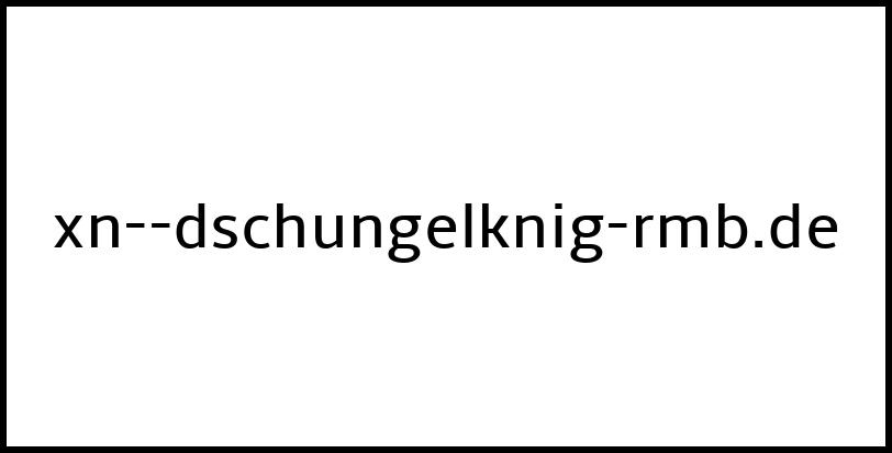 xn--dschungelknig-rmb.de