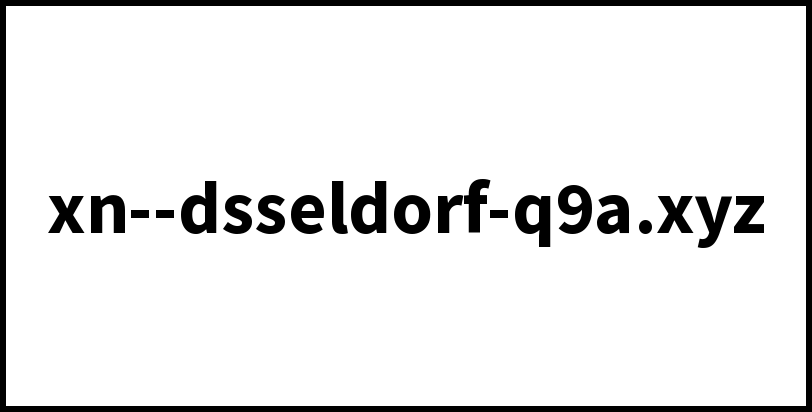 xn--dsseldorf-q9a.xyz