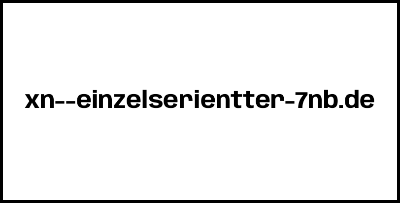 xn--einzelserientter-7nb.de