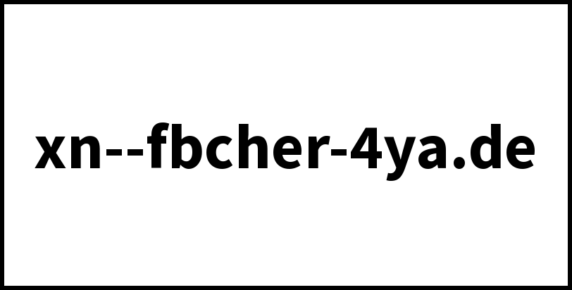 xn--fbcher-4ya.de