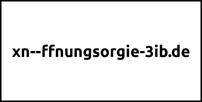 xn--ffnungsorgie-3ib.de