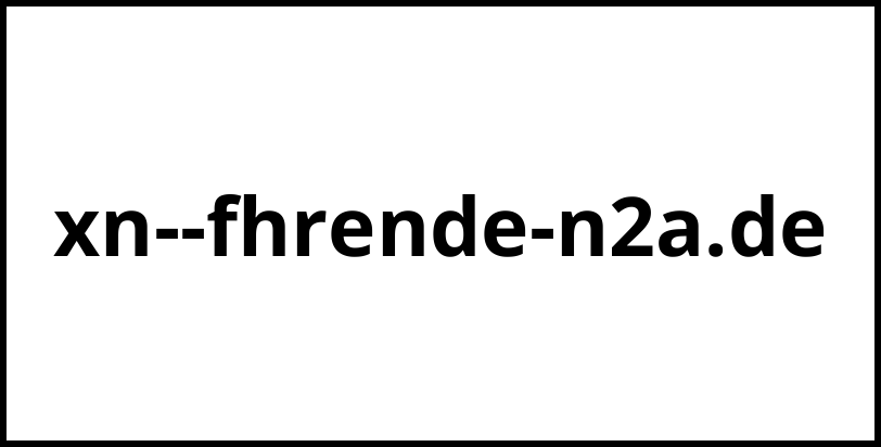 xn--fhrende-n2a.de