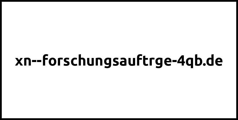 xn--forschungsauftrge-4qb.de