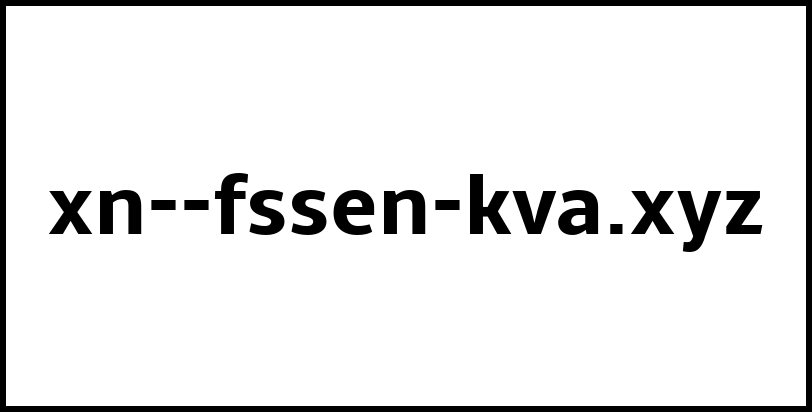 xn--fssen-kva.xyz