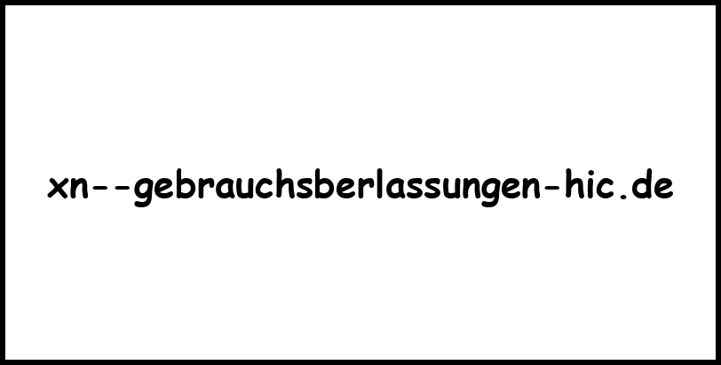 xn--gebrauchsberlassungen-hic.de