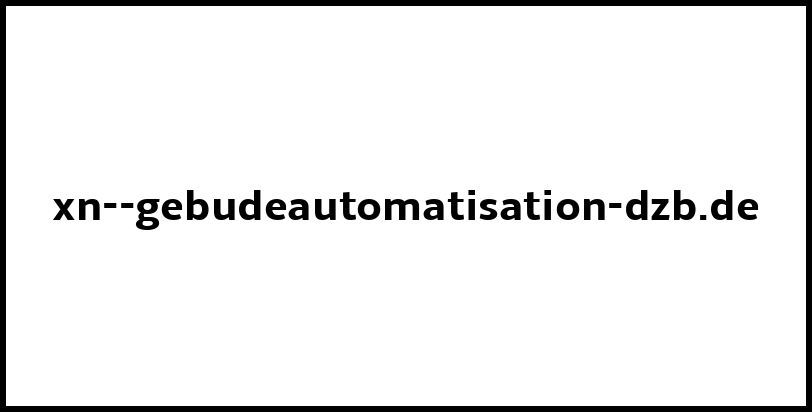 xn--gebudeautomatisation-dzb.de