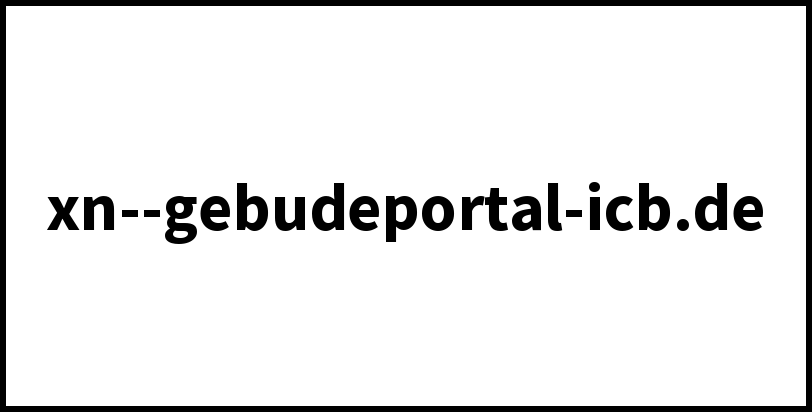 xn--gebudeportal-icb.de