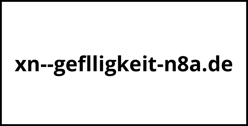 xn--geflligkeit-n8a.de