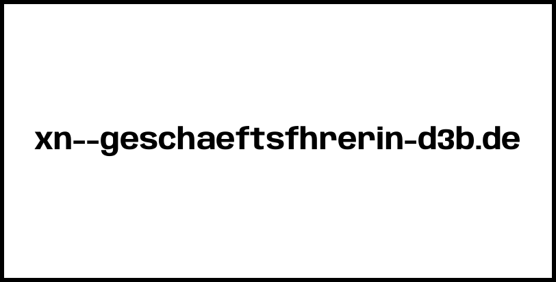 xn--geschaeftsfhrerin-d3b.de