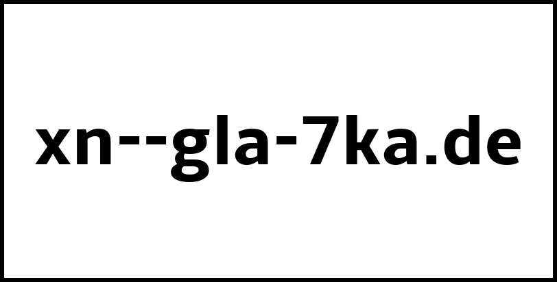 xn--gla-7ka.de