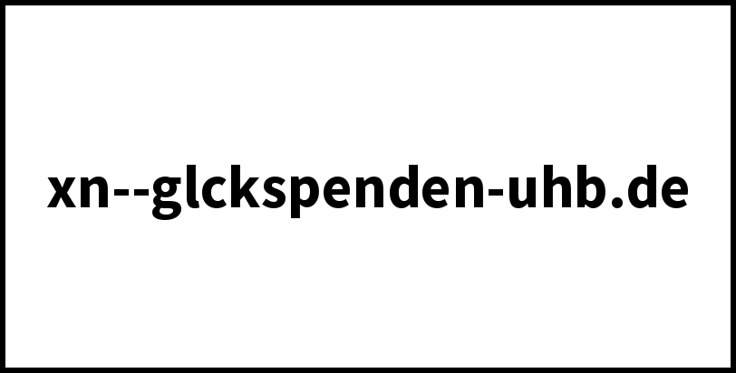 xn--glckspenden-uhb.de