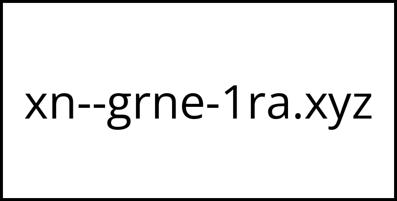 xn--grne-1ra.xyz